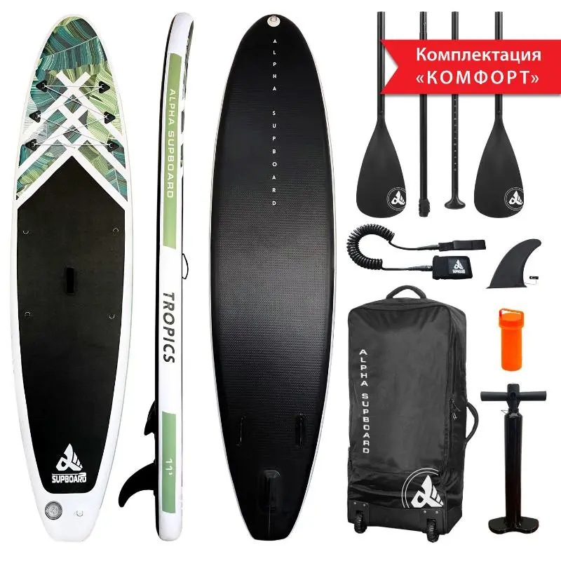 Надувная SUP-доска Сап борд (SUP board) TROPICS-11 COMFORT от магазина Супер Спорт