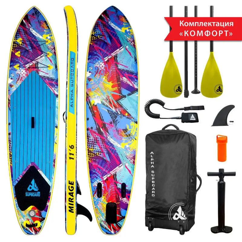 Надувная SUP-доска Сап борд (SUP board) MIRAGE-11 COMFORT от магазина Супер Спорт